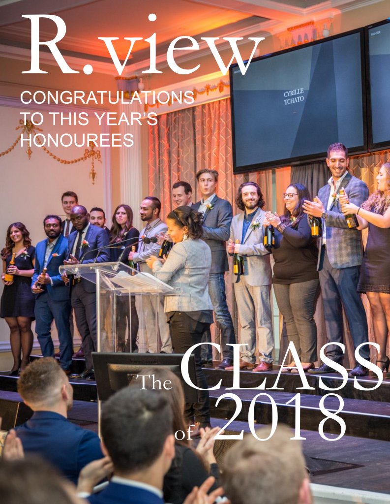 R.View magazine cover of designations 2018
