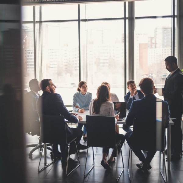 People in a conference room